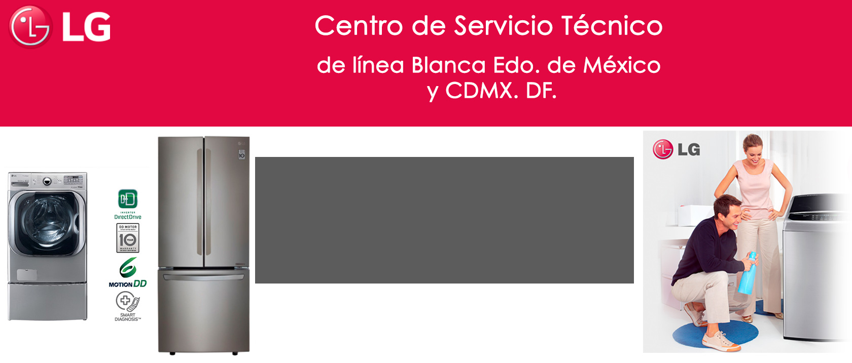 Centro de Servicio Tecnico De Linea Blanca lg Estado de Mexico DF